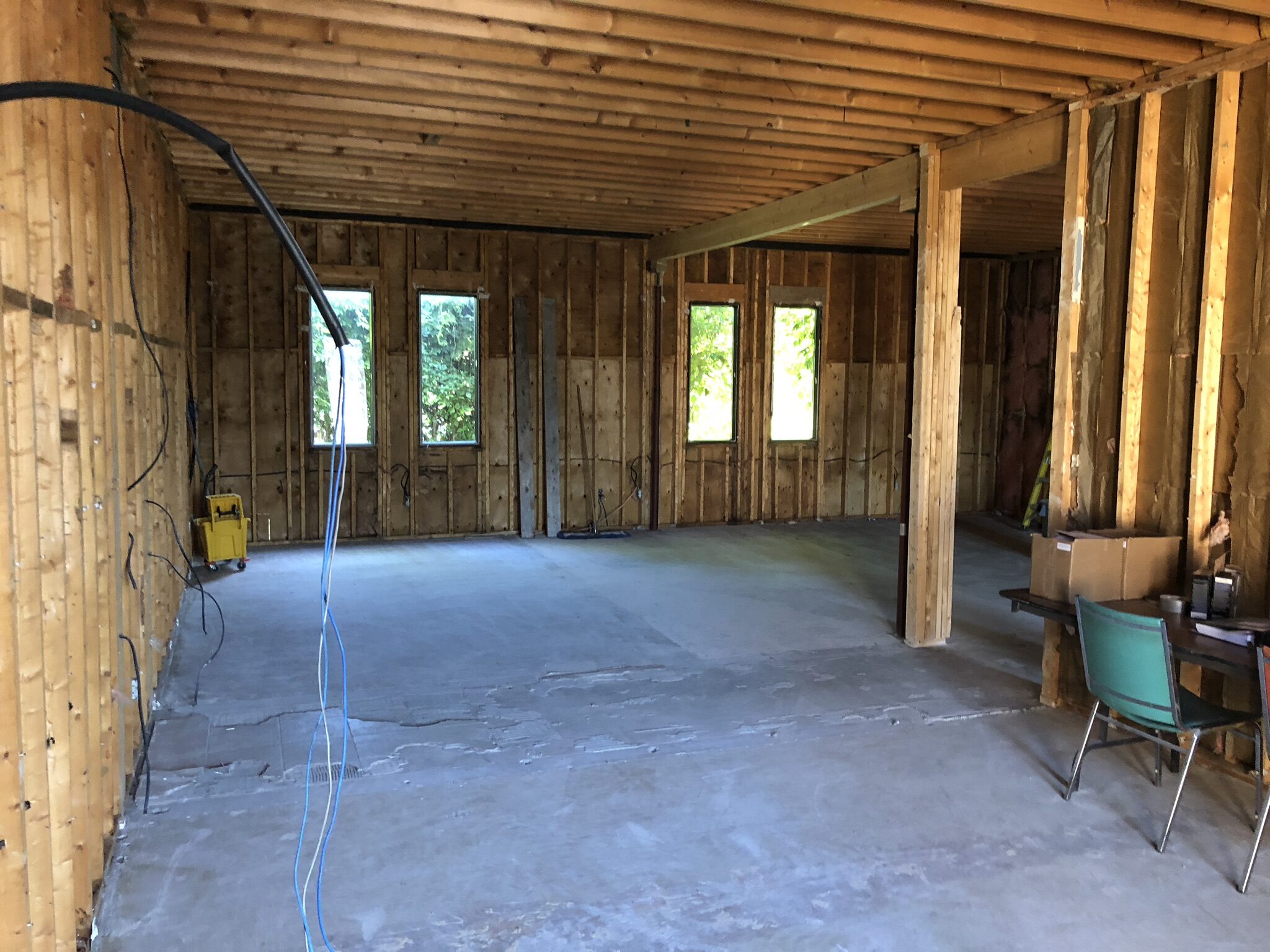 Before: situation that must be clarified before intervention on the property